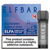 Blueberry Bubblegum Elfbar ELFA Prefilled Pods 2mlElf Bar 