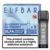 Blueberry Sour Raspberry Elfbar ELFA Prefilled Pods 2mlElf Bar 