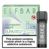 Cranberry Grape Elfbar ELFA Prefilled Pods 2mlElf Bar 