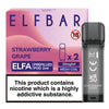 Strawberry Grape Elfbar ELFA Prefilled Pods 2mlElf Bar 