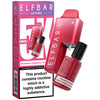 ELFBAR AF5000 Disposable Pod System 20mgElf Bar Strawberry Raspberry Cherry Ice