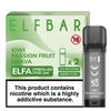 Kiwi Passion Fruit Guava Elfbar ELFA Prefilled Pods 2mlElf Bar 