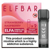 Strawberry Raspberry Elfbar ELFA Prefilled Pods 2mlElf Bar 